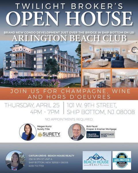 Read more about the article Broker’s Open House at the Arlington Beach Club this Thursday from 4-7pm! .
.
.
…