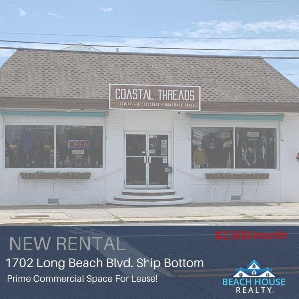 Read more about the article Commercial Space For Lease in Ship Bottom. Contact me today for more information…
