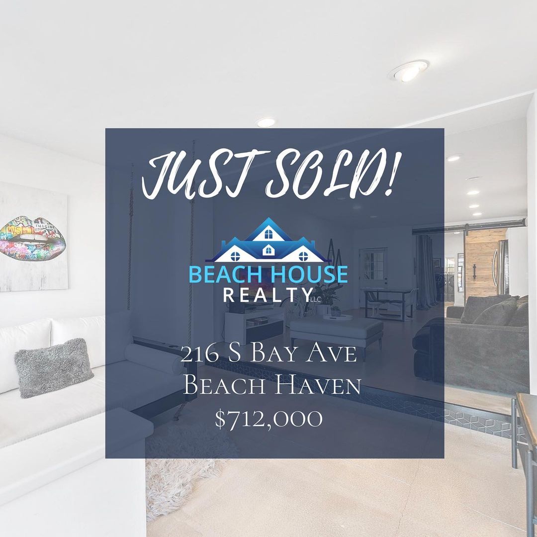 Congratulations to my sellers and to my buyers of 216 S Bay Ave in Beach Haven! ...
